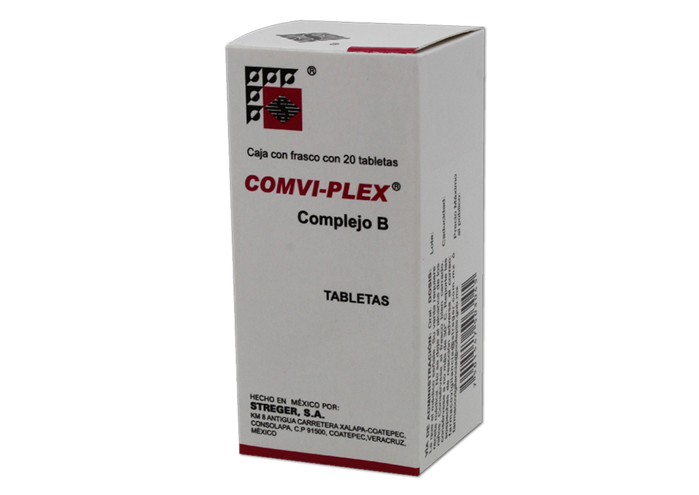 COMPLEJO B 20 GRAG 5/5/4/4/1 MG