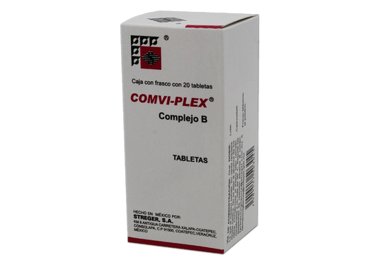 COMPLEJO B 20 GRAG 5/5/4/4/1 MG