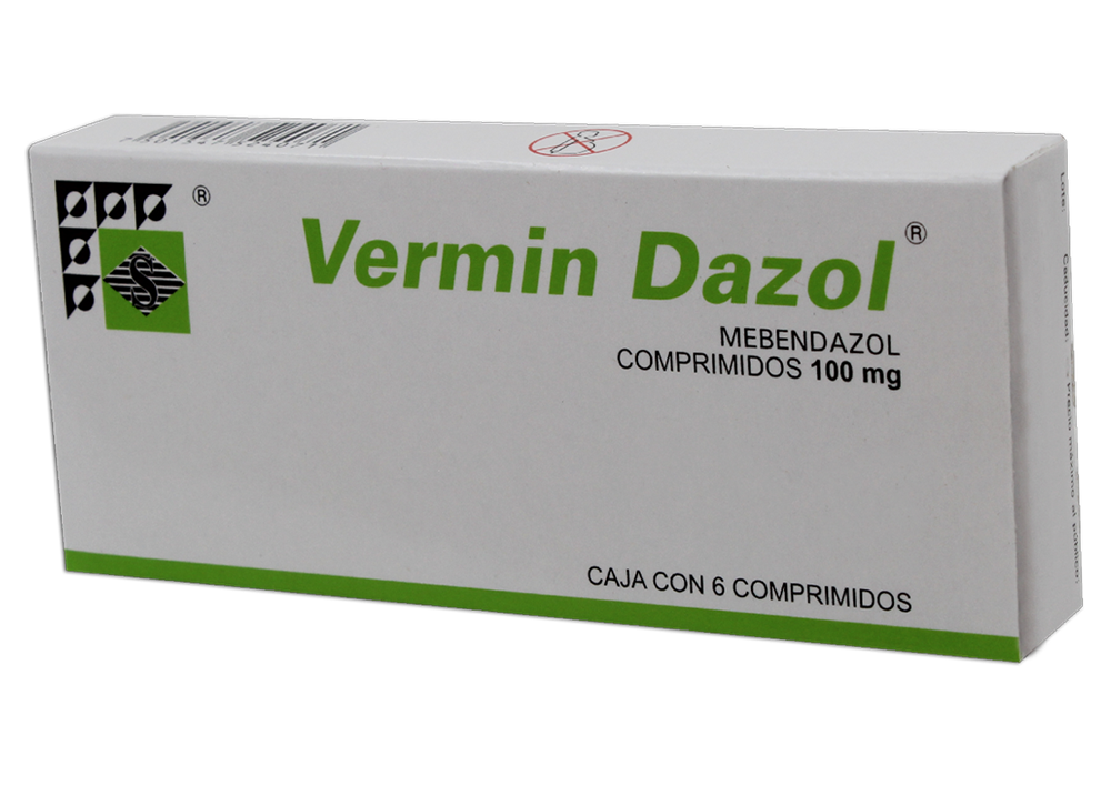 VERMINDAZOL 6 TAB 100 MG