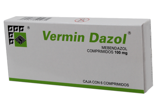 VERMINDAZOL 6 TAB 100 MG