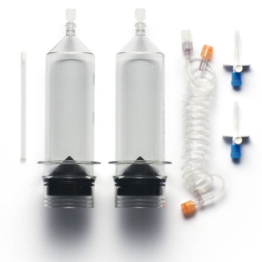 SYRINGE KIT,PKG,MEDRAD,150QFT,TAG,MC