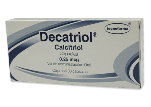 DECATRIOL 30 CAPS 0.00025 MG