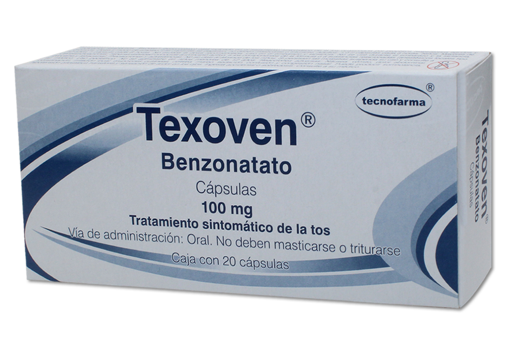 TEXOVEN 20 CAPS 100 MG
