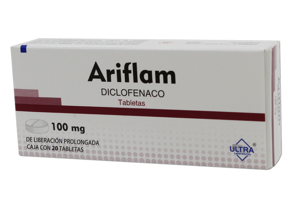 ARIFLAM 20 TAB 100 MG