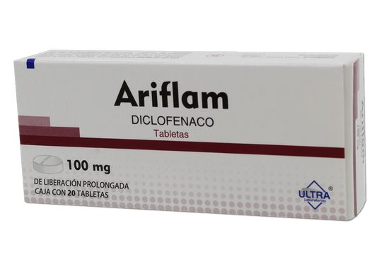 ARIFLAM 20 TAB 100 MG