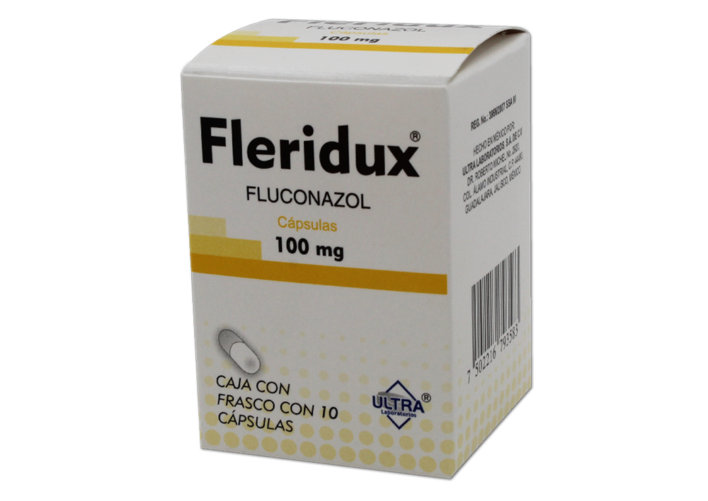 FLERIDUX 10 CAPS 100 MG
