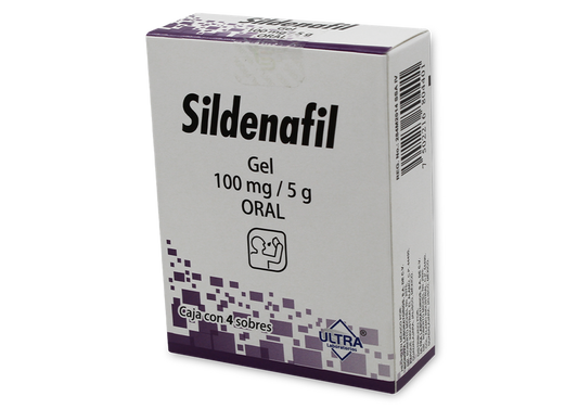 SILDENAFIL GEL 4 SOBRES 100MG/5G