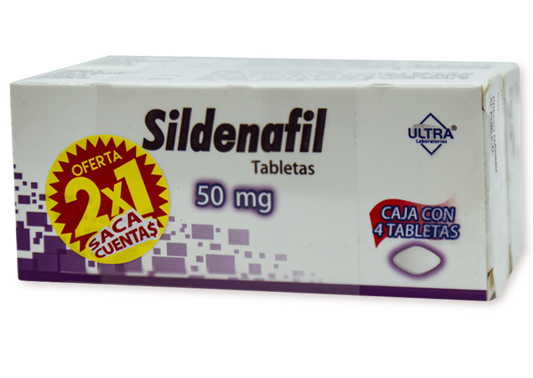 SILDENAFIL 2X1 4 TAB 50 MG