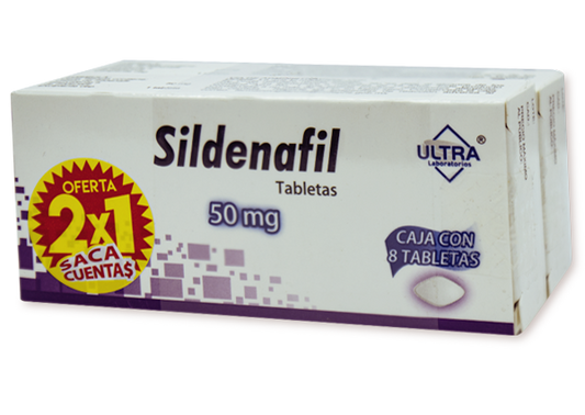 SILDENAFIL 2X1 8 TAB 50 MG