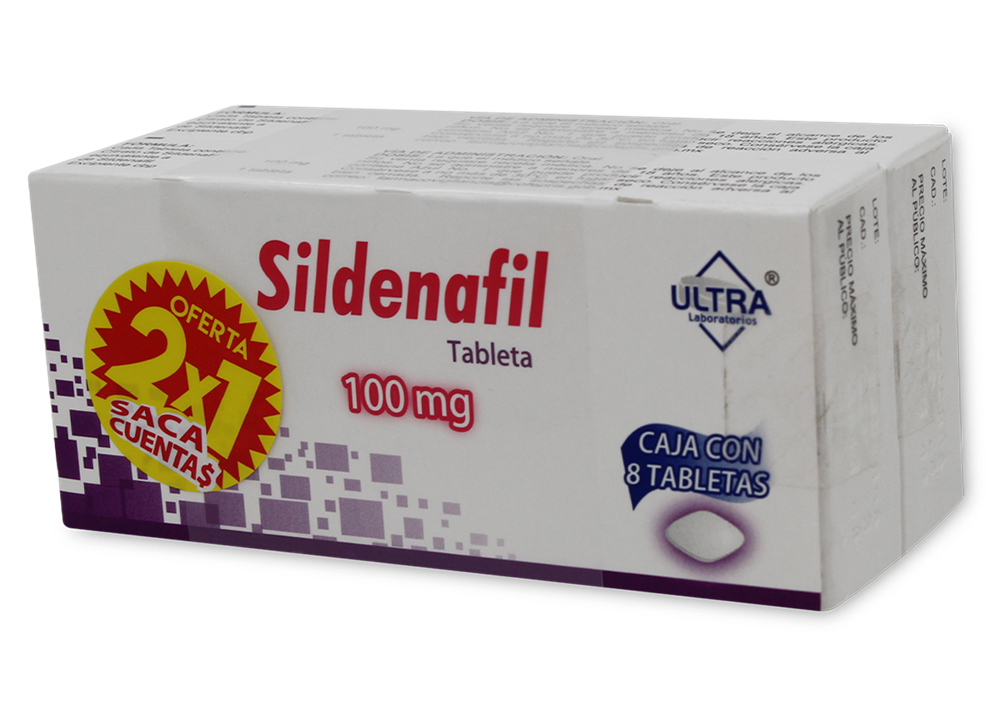 SILDENAFIL 2X1 8 TAB 100 MG