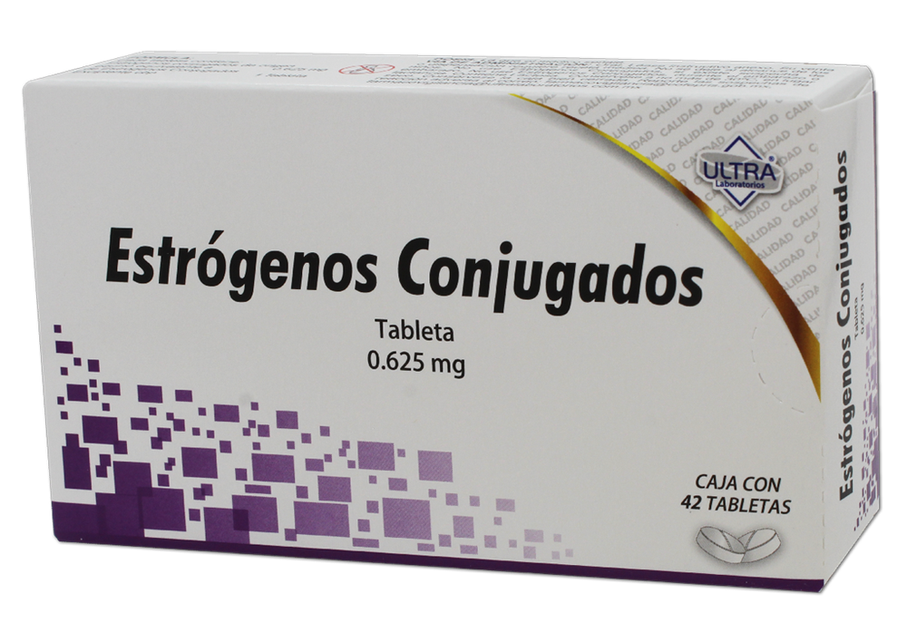 ESTROGENOS CONJUGADOS 42 TAB 0.625MG