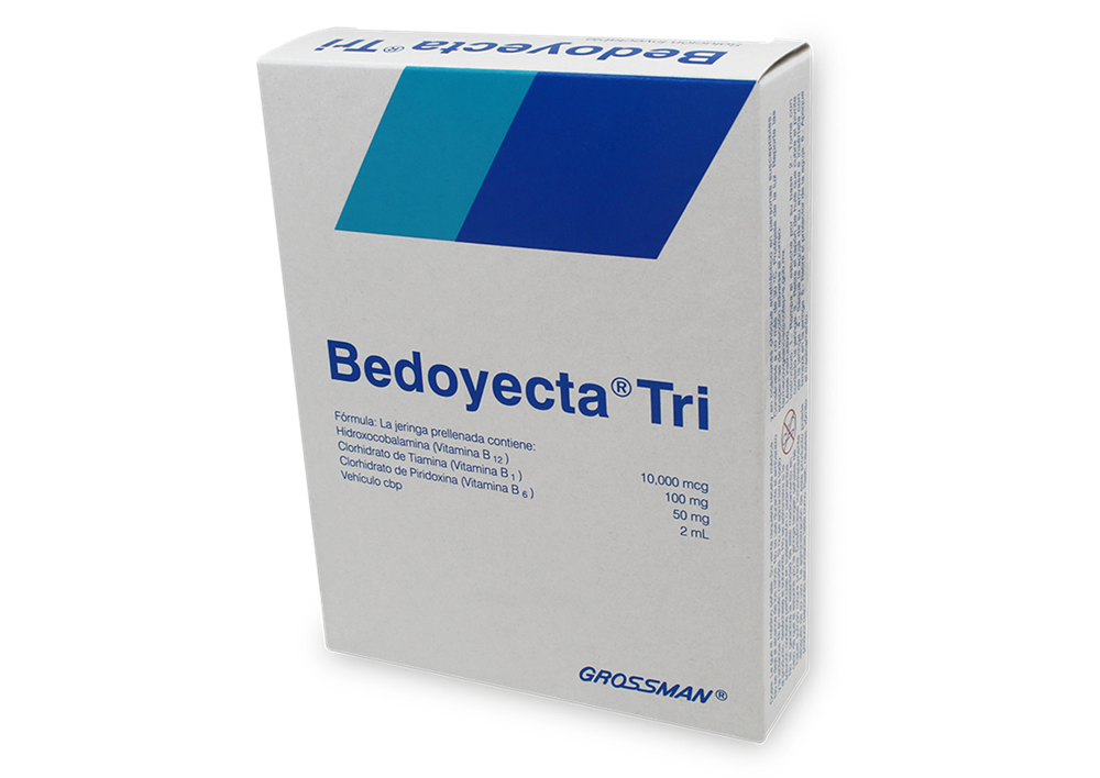 BEDOYECTA TRI 5 AMP 100/50 MG