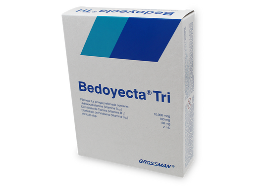 BEDOYECTA TRI 5 AMP 100/50 MG