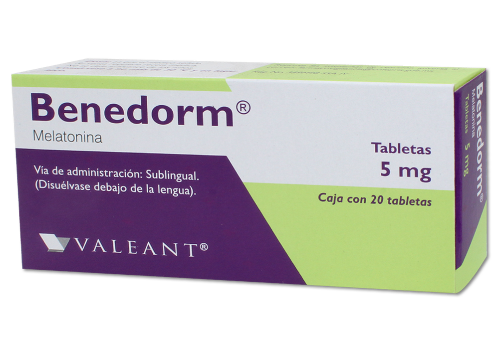BENEDORM 20 TAB SL 5 MG