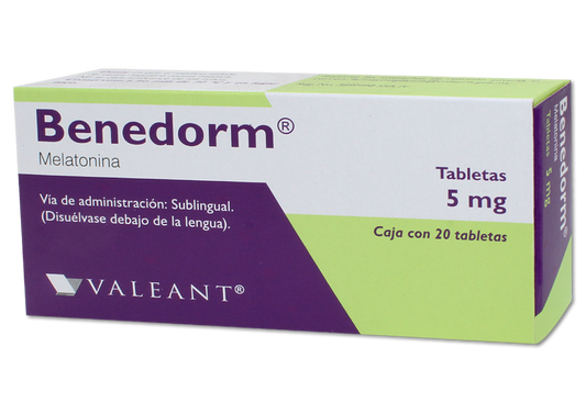 BENEDORM 20 TAB SL 5 MG