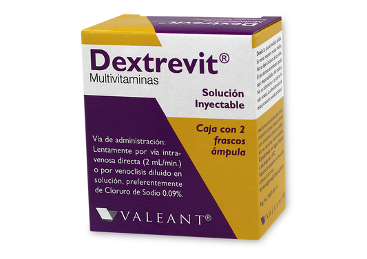 DEXTREVIT 2 FA 5000/500/100/100/5/4 MG