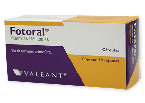 FOTORAL 30 CAP 250/200/10/9/7.5/4.6 MG