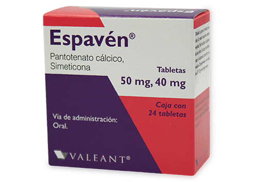 ESPAVEN 24 TAB 50MG/40 MG