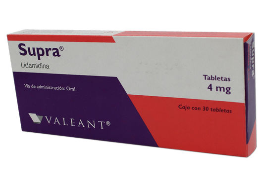 SUPRA 30 TAB 4 MG