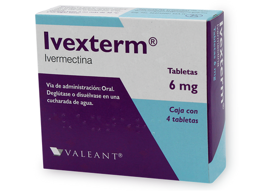 IVEXTERM 4 TAB 6 MG