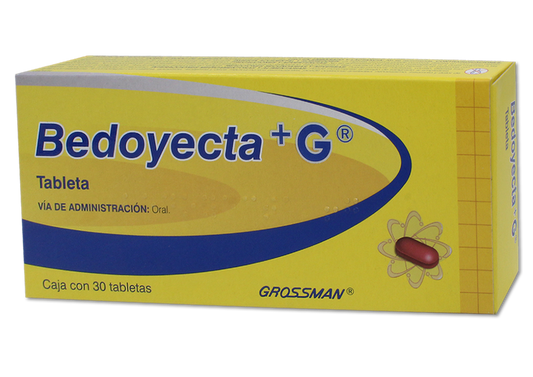 BEDOYECTA G 30 TAB 40/150/10/5/5 MG