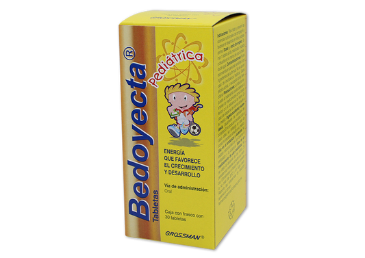 BEDOY PED 30 TAB 20/2/1.7/1.5/0.4/0.0 MG