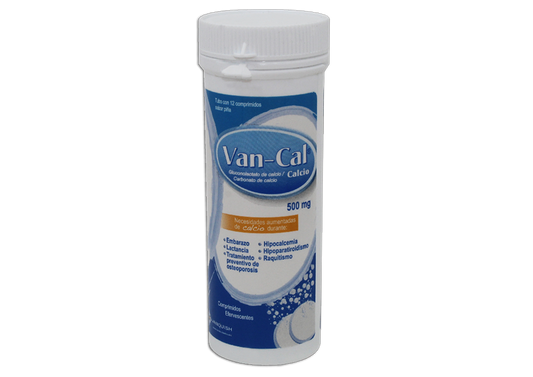 VAN-CAL 12 COMP 500 MG