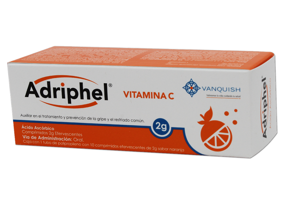 ADRIPHEL 2G C/10 COMPRIM EFERVESCENTES