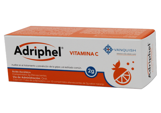 ADRIPHEL 2G C/10 COMPRIM EFERVESCENTES