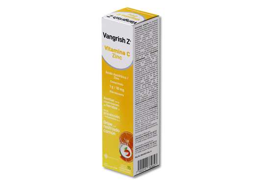 VANGRISH Z 15 COMP EFERV 1G/10MG