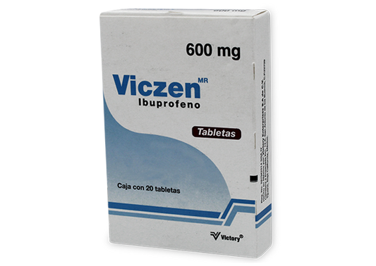 VICZEN 20 TAB 600 MG