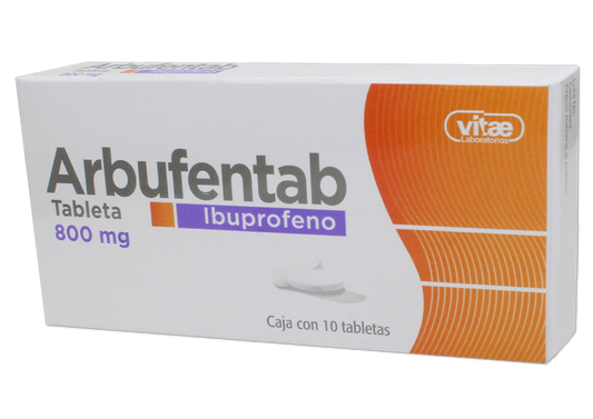 ARBUFENTAB 10 TAB 800 MG