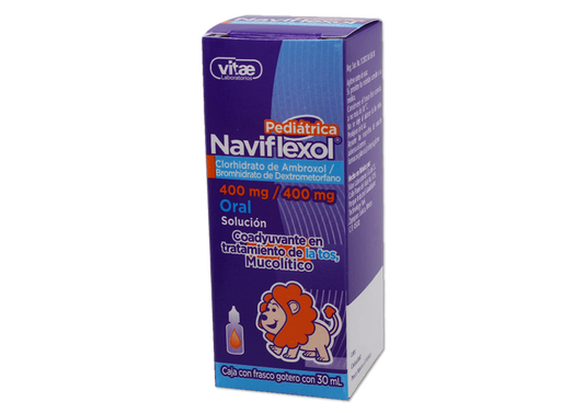NAVIFLEXOL PED 1 SOL 400/400MG/100/30 ML