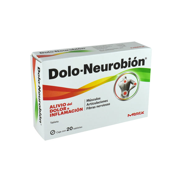 DOLO NEUROBION 20 TAB 50/50/50/1 MG