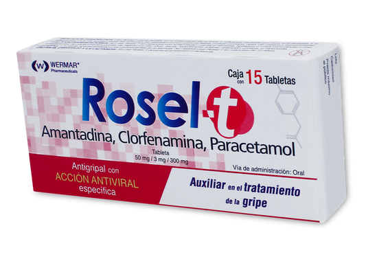 ROSEL T 15 TAB 300/50/3 MG