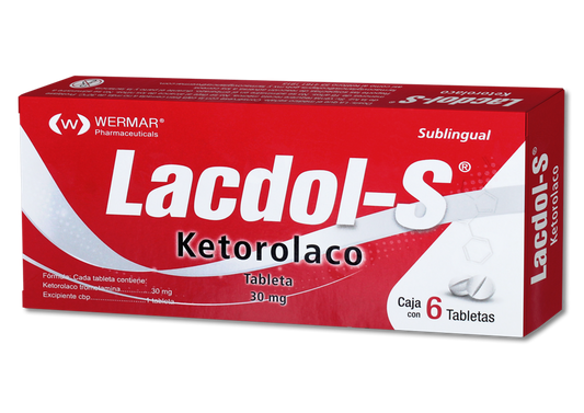 LACDOL-S 6 TAB 30MG