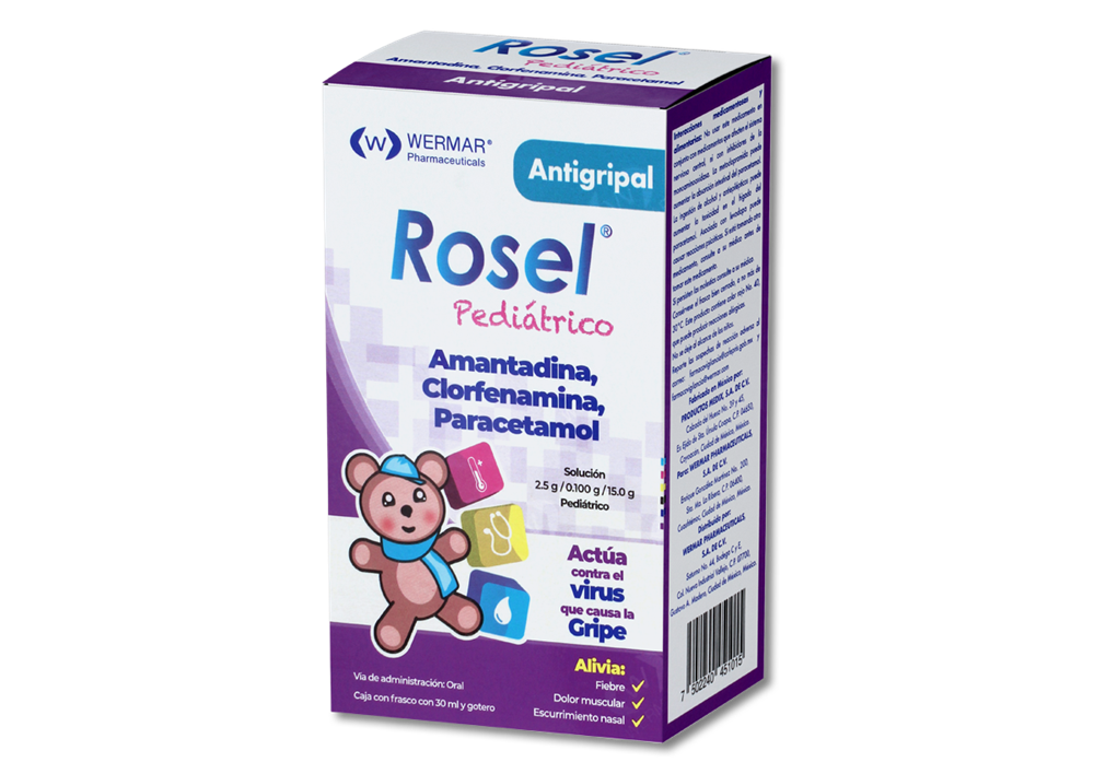 ROSEL PED 1 SOL 2.5/10/15G 30ML