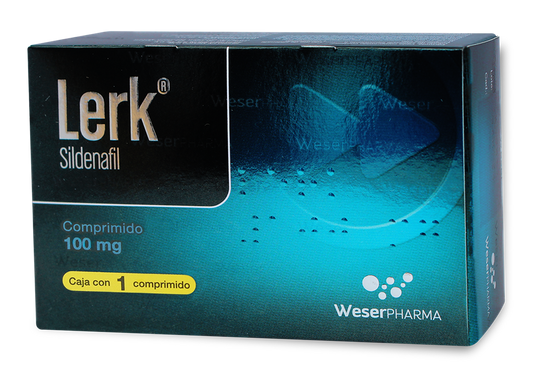 LERK 1 COMPRIMIDO 100 MG