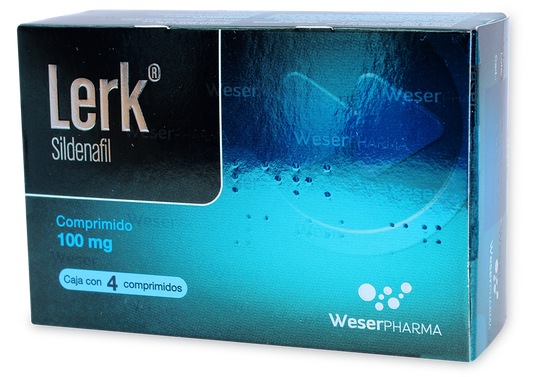 LERK 4 COMPRIMIDOS 100 MG
