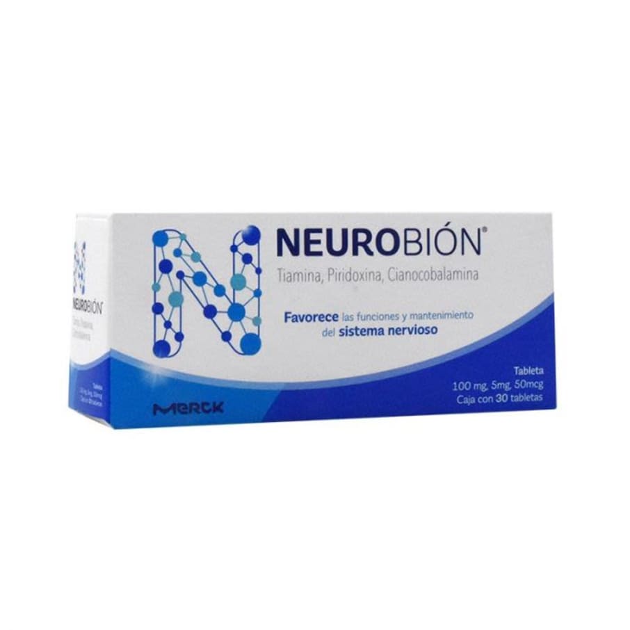 NEUROBION OTC 30 TAB 100MG/5MG/50MCG