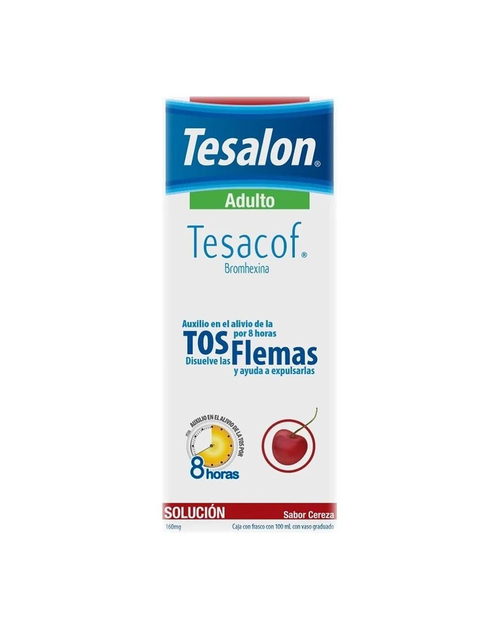 TESACOF AD 1 SOL 160 MG