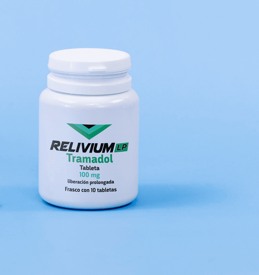 RELIVIUM LP FCO 10 TAB 100MG